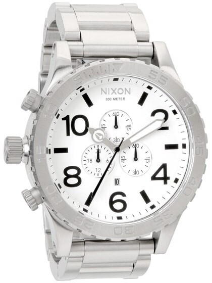 Nixon 51-30 Chrono Watch with Timer Functions and Left Side