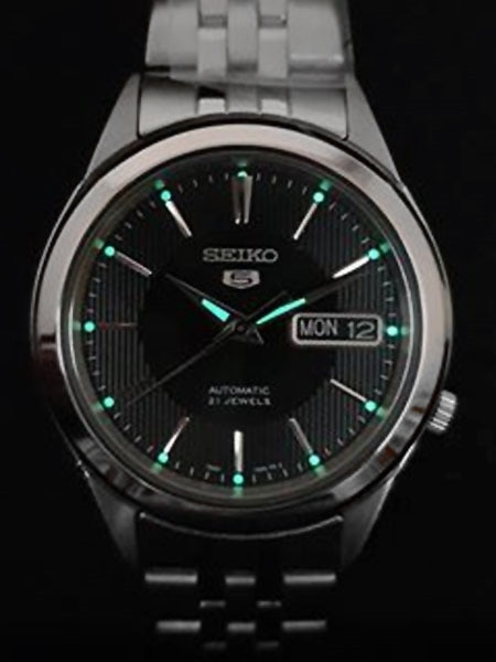 Seiko 5 Automatic Watch with Stainless Steel Bracelet #SNKL23J1