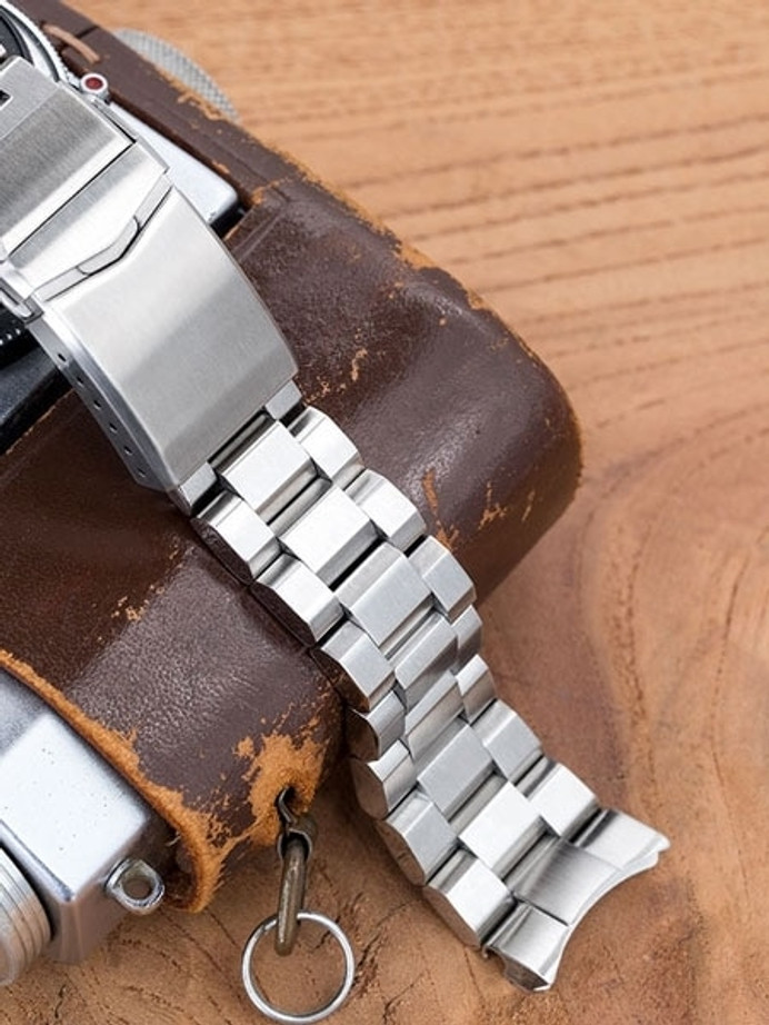 Strapcode Stainless Steel Hexad Oyster Bracelet for SRPB51, SRPB09 and