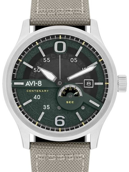 AVI-8 Aviator Pilot 21-Jewel Automatic Watch #AV-4061-01