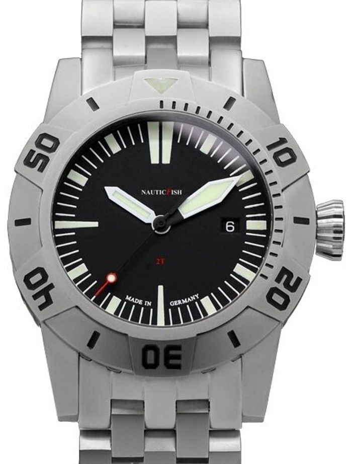 Scratch and Dent - Nauticfish German Made 2000 Meter Automatic Pro Divers Watch with AR Sapphire Crystal #2T