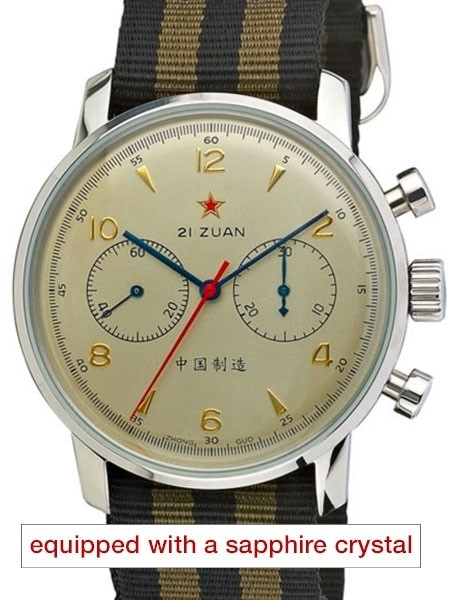 Seagull 1963 Hand Wind Mechanical Chronograph with sapphire