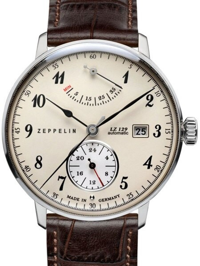 Graf Zeppelin LZ129 Hindenburg Automatic Watch with Power Reserve #7060-4