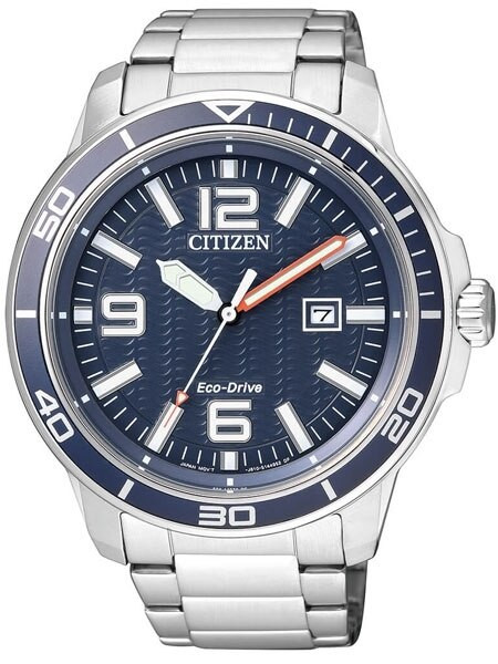 Citizen Eco-Drive Dark Blue Dial Sport Watch #AW1520-51E