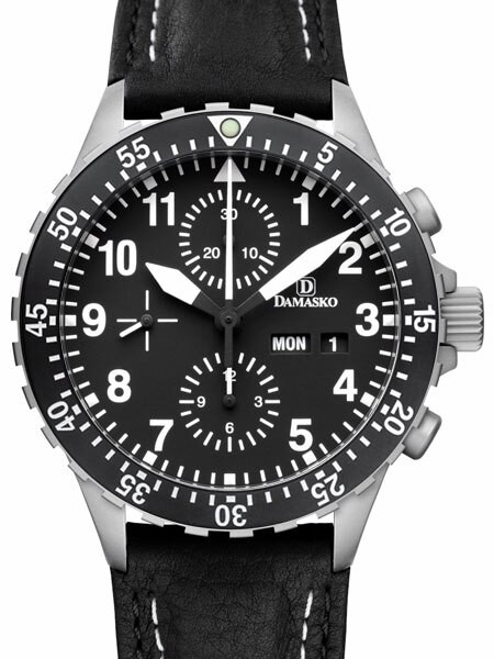 デカワンコ様 Damasko Chronograph Watch DC66 Swiss Valjoux 7750 with Rotating 60