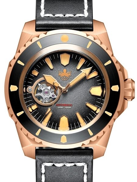 Phoibos PY027C 500 meter Leviathan Automatic Dive Watch with