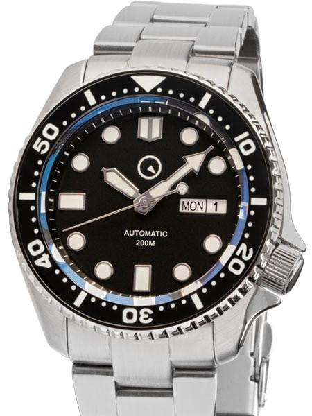Islander Automatic Dive Watch with AR sapphire crystal, all solid