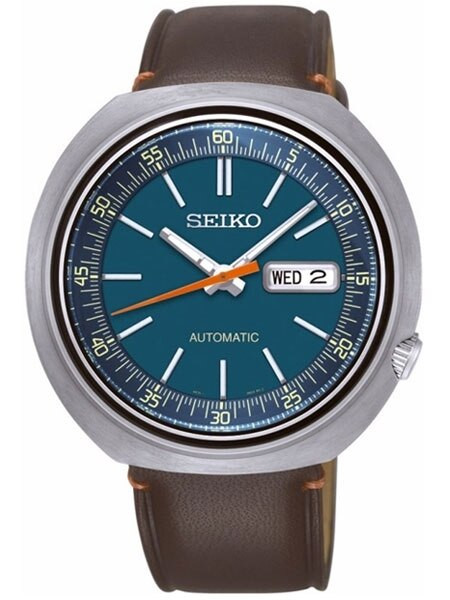 Seiko Sports Automatic 24-Jewel Watch with an 44mm Cushion Case #SRPC13K1