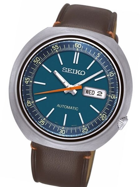 Seiko Sports Automatic 24-Jewel Watch with an 44mm Cushion Case #SRPC13K1
