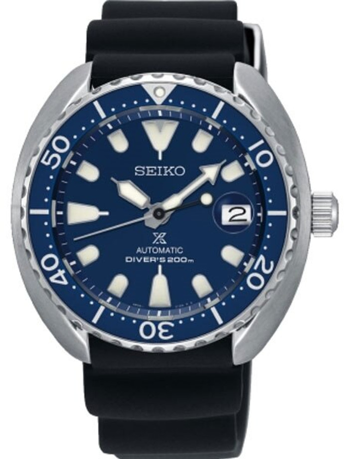 Seiko Baby Turtle Prospex Automatic Dive Watch with Blue Dial #SRPC39J1