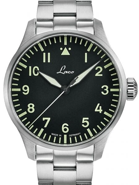ピスト llicoツチノコバー 25.4 320mm Laco Zurich 40mm Pilot Quartz Watch #861806