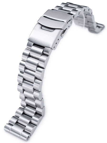 Strapcode Endmill Stainless Steel Bracelet with Straight Ends