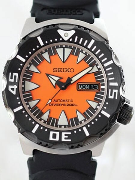 seiko orange monster size