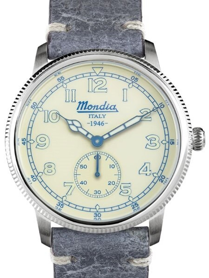 Mondia 1946 Quartz Watch with Creme Dial #MI755SS-03BG-CP