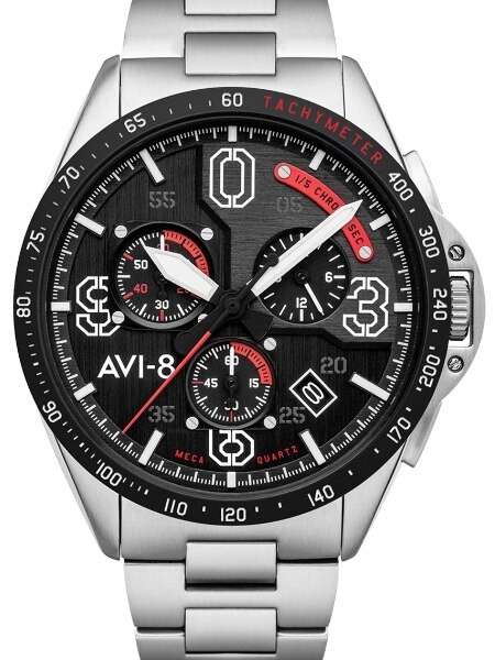 アピチャ AVI-8 Command Pilot Blakeslee Quartz Chronograph Watch #AV-4077-11