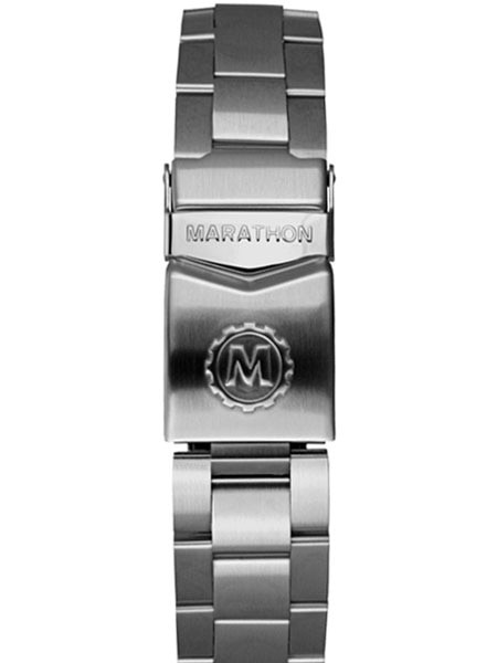 Marathon Brushed Finish Solid Link Bracelet #WW005005MA (20mm)