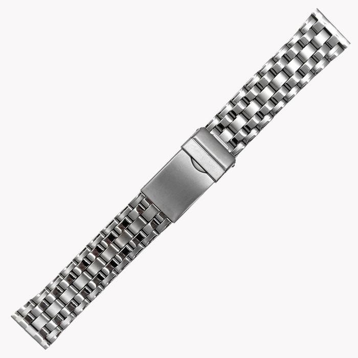 Super Oyster solid stainless steel watch band for Seiko SKX metal