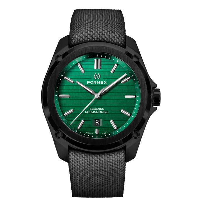 Formex Essence Leggera COSC Automatic Carbon Case Watch with Mamba Green Dial #0330.4.6300.833 zoom