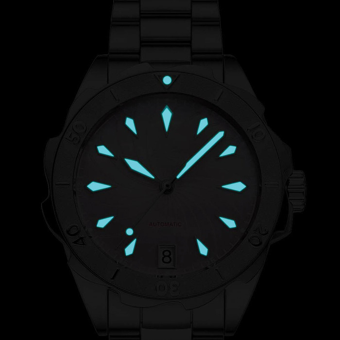 Phoibos Sea Nymph 200M Lady Diver with Tahitian Black Dial #PY038C