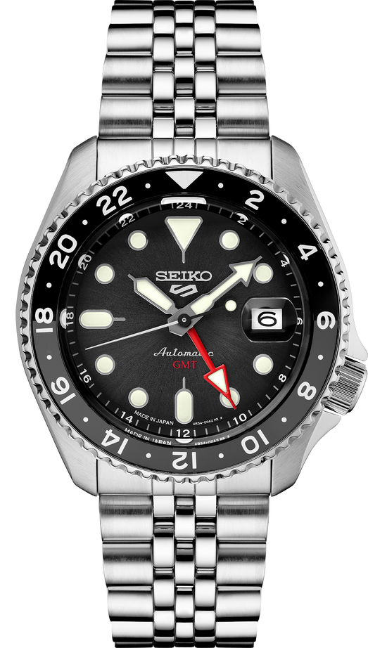 Seiko 5 Sports Automatic GMT Watch with Blue Dial #SSK003