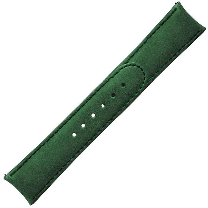 Formex 22mm ESSENCE 43 Green Leather Strap (without clasp) #CLS-0330-710