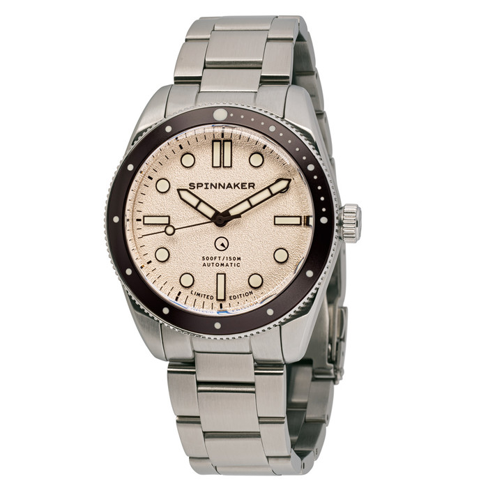 Spinnaker x Islander Croft Limited Edition Hi-Beat Watch with Sand