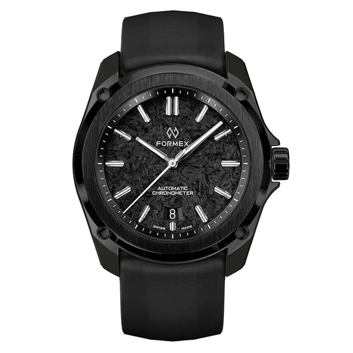 Formex Essence Leggera FortyOne (41mm) COSC Automatic Carbon Case Watch with Forged Carbon Dial #0331.4.6399.811