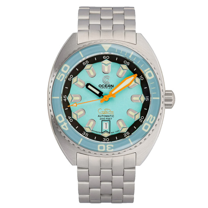 Ocean Crawler Core Diver V4 with Aqua Dial #OC-CR-V4-AQ zoom