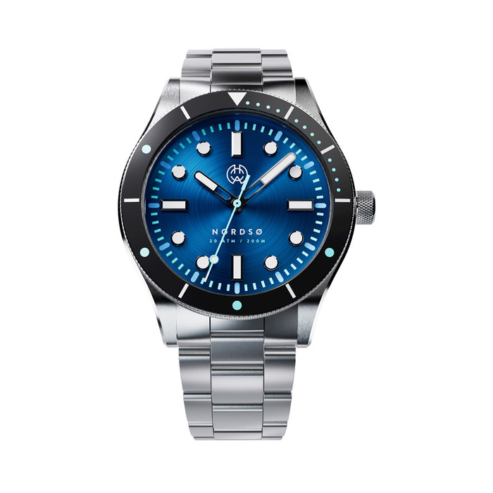 Henry Archer Nordso Automatic Dive Watch with Horizon Blue Dial #HAC ...