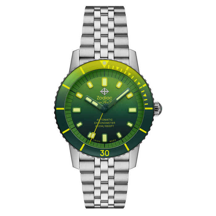 Zodiac Super Sea Wolf Pineapple Dream Automatic Dive Watch
