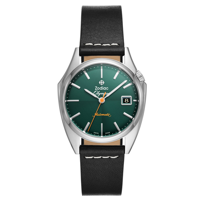 Zodiac Olympos Automatic Green Dial Watch #ZO9714