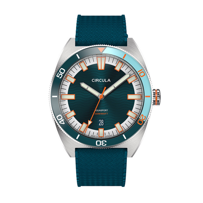 Circula AquaSport II Automatic Diver with Blue Dial #AE-ST-BB