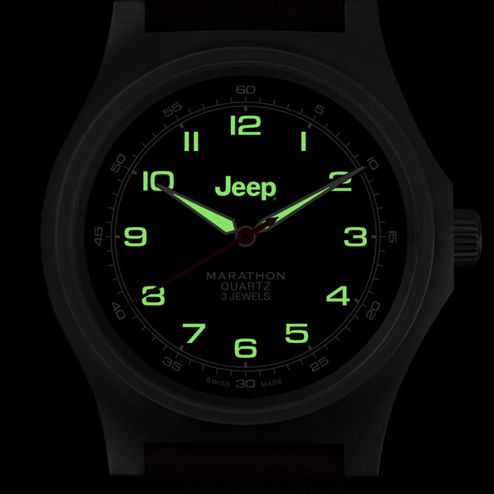 Jeep X Marathon 41mm Willys SSGPQ Officers Swiss Quartz Watch jeep-x-marathon-41mm-willys-ssgpq-officers-swiss-quartz-watch