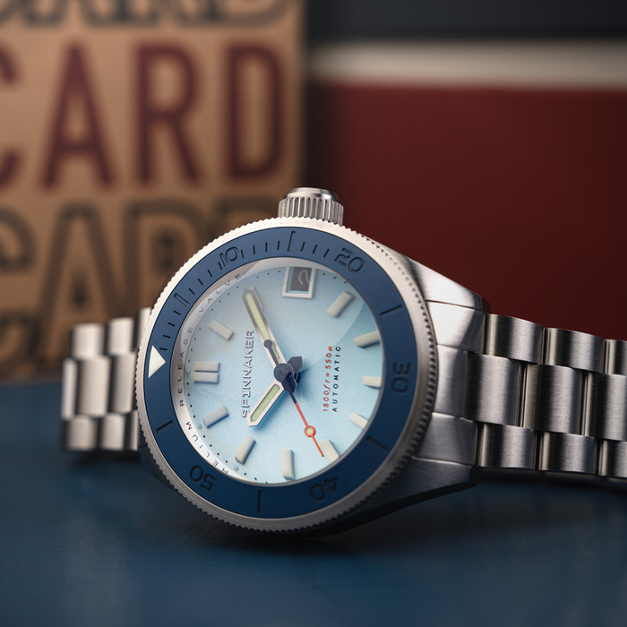 Spinnaker Heren 45mm Piccard Automatic Meteoriet Limited Spinnaker Heren 45mm Piccard Automatic Meteoriet Limited