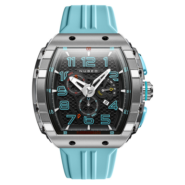 Nubeo Magellan Retrograde Chronograph Aster Blue #NB-6088-02