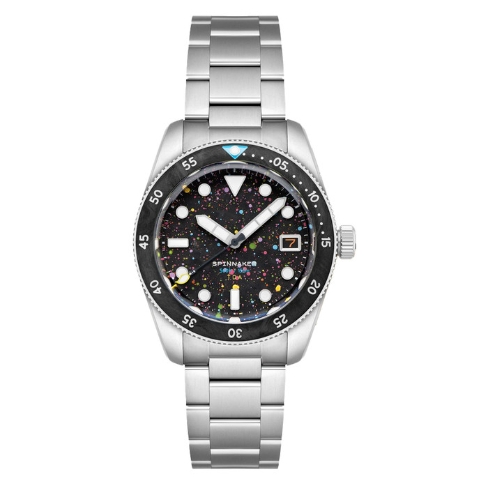 Spinnaker x The Dial Artist LE Croft 39 Automatic Azure Blue Watch