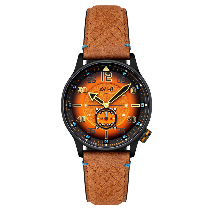 AVI-8 Hawker Typhoon Baldwin Automatic Burnt Orange Dial #AV-4119-02