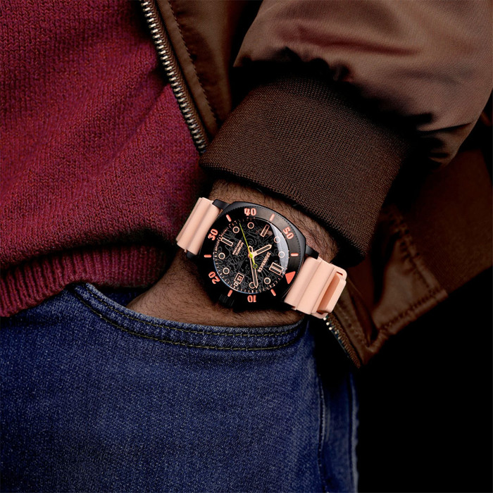 Spinnaker Hull Diver Edizione Limitata Spongebob Squarepants – Orologio Automatico Uomo 42mm, Cassa In Acciaio, Vetro Zaffiro, Cinturino In Silicone, Movimento Giapponese NH35, 20 ATM