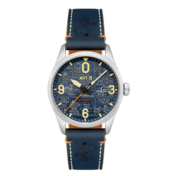 AVI-8 x Peanuts Spitfire Snoopy Flying Ace LE in Beagle Blue #AV-4134-01