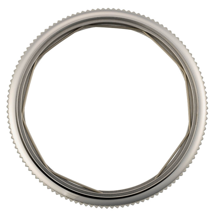 Polished Stainless Steel Coin Edge Bezel for Casio Duro #B27-P