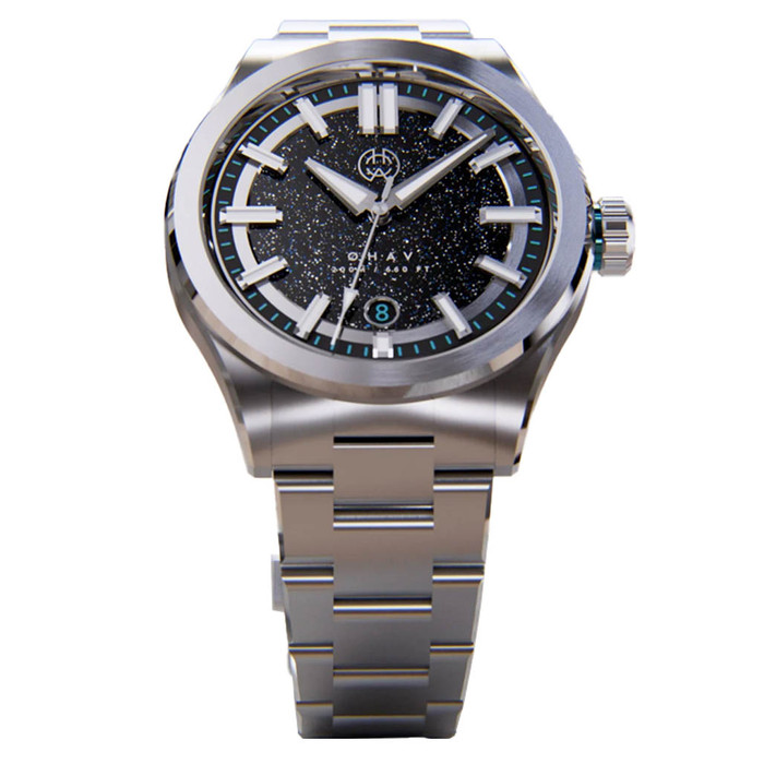 Henry Archer Øhav Ad Asta Aventurine Watch #HAC-OHV-AAA-3LI