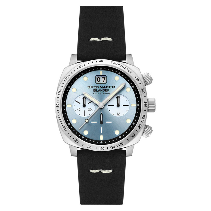 Spinnaker x Islander LE Hull Chronograph with Ice Blue Dial #SP-5068-LIW0E