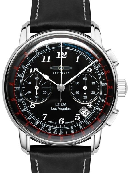 レプティサン Graf Zeppelin Chronograph watch with sixty minute timer #7614-2