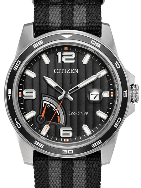 Citizen Eco-Drive Black Dial Sport Watch #AW7030-06E