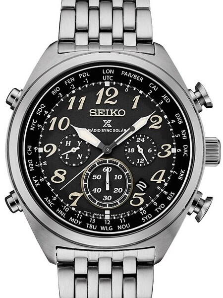 Seiko Watches Seiko Prospex Solar Radio Sync Seiko Solar Powered Running Watch Seiko Radio Synced, Solar