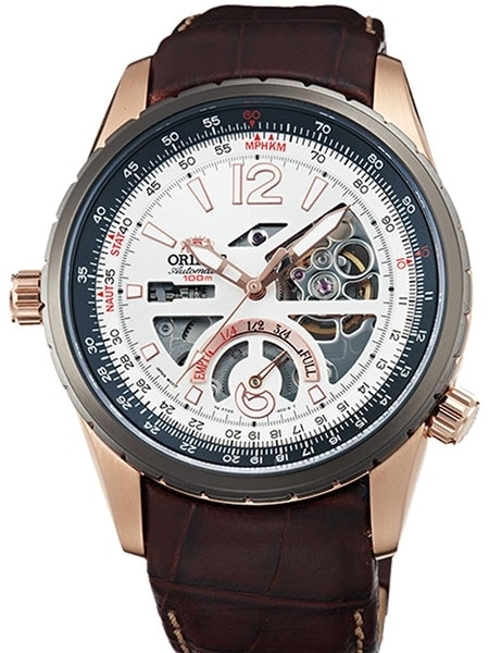 Orient Rally Automatic Sport Watch with Power Reserve Meter and