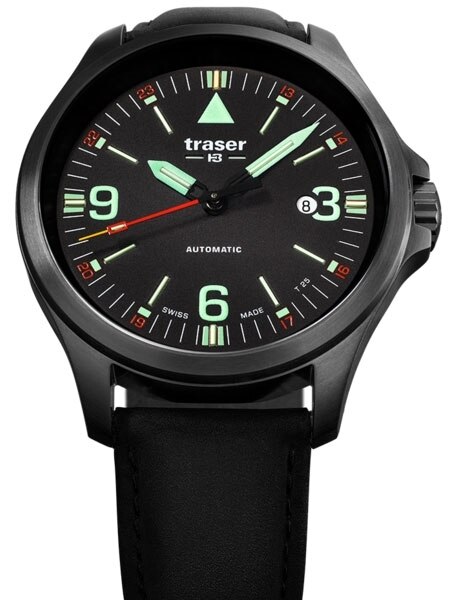 Traser Officer Pro Swiss Automatic Watch with Tritium