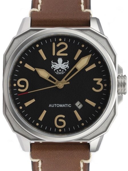 Phoibos 200 meter Automatic Pilot Watch with an Anti-Reflective