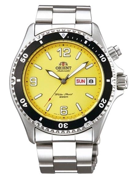 Orient Yellow Dial Automatic Dive Watch #CEM65001Y (Bumble Bee Mako)