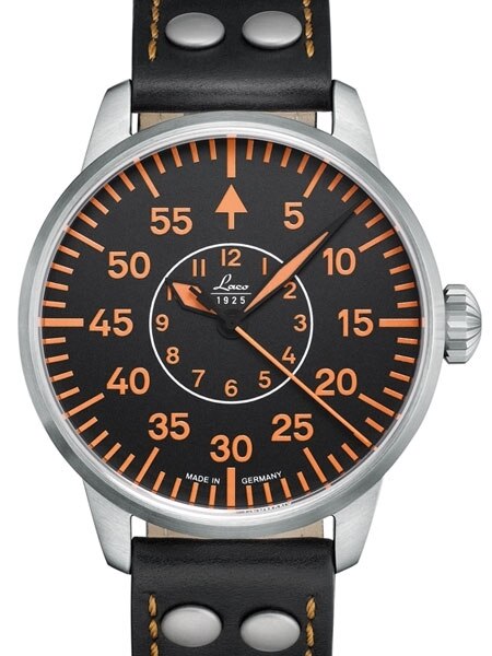 Laco Palermo Type B Dial Automatic Pilot Watch, Sapphire Crystal